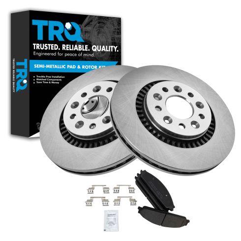 Front Metallic Disc Brake Pads & Rotor Set MD1070,  AX54126