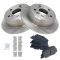 Rear Disc Brake Pads & Rotor Set AXMD835, AX31075