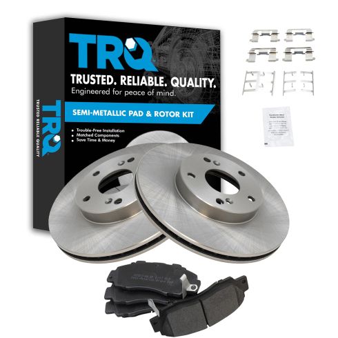 98-02 Honda Accord V6 Front Premium Posi Metallic Pads & Rotor Set MD503, 31257