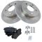 Rear Metallic Disc Brake Pads & Rotor Set ( AXMD627, 54017 )