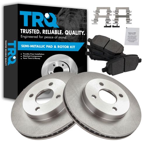 05-10 Cobalt; 07-10 G5; 03-07 Ion; 05-06 Pursuit (4 Lug) Front Metallic Pads & Rotors