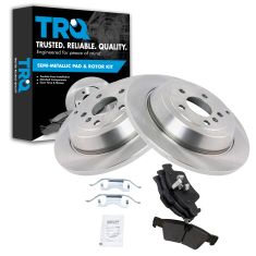 06-11 MB ML-Class, R-Class Rear Brake Rotors & Metallic Pad Set