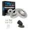 01 (Fr 10/2/00) Maxima, I30; 02-03 Maxima; 02-04 I35 Rear Ceramic Pads & Rotors Kit