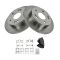 97-01 Honda Prelude Rear Premium Posi Semi-Metallic Disc Brake Pad & Rotors Kit