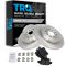 05-07 Freestyle, Montego; 08-09 Tuarus, Tuarus X, Sable Rear Ceramic Pads & Rotors Set