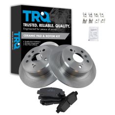 95-99 Toyota Avalon Rear Ceramic Pads & Rotors Set