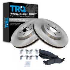 11-12 Ford Taurus SHO Front Ceramic Brake Pads & Rotors Set
