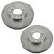03-07 Cadillac CTS (w/RPO FE1) Front Metallic Brake Pads & Rotors Set