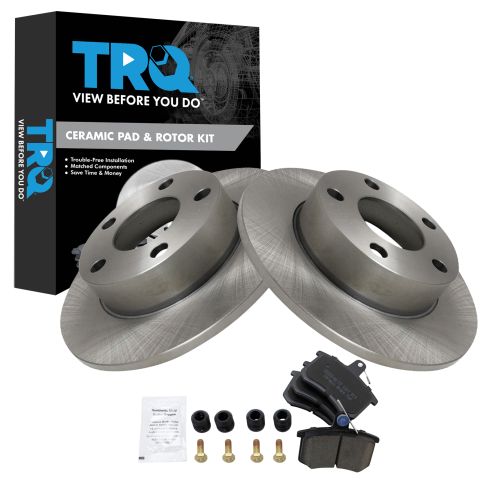 Brake Pad & Rotor Kit
