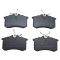 97(from 168351) - 02 Audi A4 FWD Rear Premium Posi Semi-Metallic Brake Pads & Rotors Set