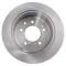 07-08 Elantra; 09-10 Elantra GLS SE Sedan Rear Premium Posi Ceramic Pads & Rotors Set
