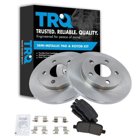 04-08 Grand Prix (ex GXP); 05-09 Lacrosse; 05-08 Alluere (ex Super) rear Metallic Pads & Rotors Set
