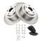 03-06 Baja; 00-04 Legacy, Outback Rear Metallic Brake Pads & Rotors Set