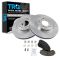 04-08, 10-11 Mitsubishi Endeavor Front Ceramic Brake Pads & Rotors Set