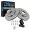 07-09 (thru 3/30/09) Kia Rondo Front Ceramic Brake Pads & Rotors Set