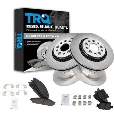 05-07 Freestyle, Five Hundred, Montego; 08-09 Taurus, Sable Taurus X Fr & Rr Ceramic Brake Kit