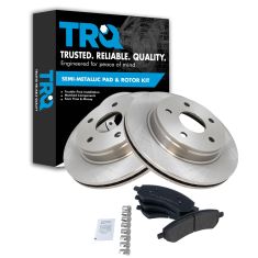 07-09 Aspen, Durango; 06-08 Ram 1500; 09-12 Ram 1500 Fr Premium posi Semi Metallic Pads & Rotors Set