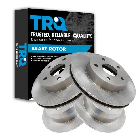 99-04 Jeep Grand Cherokee Front & Rear Disc Brake Rotor Kit (Set of 4)