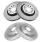 05-07 Five Hundred, Freestyle, Montego; 08-09 Taurus, Sable Front & Rear Brake Rotor Kit (Set of 4)