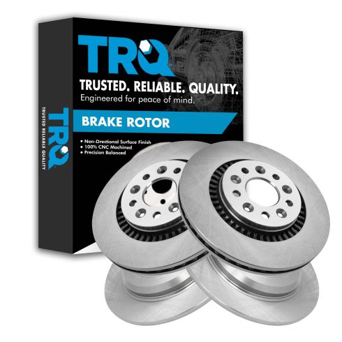 05-07 Five Hundred, Freestyle, Montego; 08-09 Taurus, Sable Front & Rear Brake Rotor Kit (Set of 4)