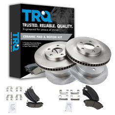 00-05 Chevy Impala; 00-04 Monte Carlo Front & Rear CERAMIC Brake Pad & Rotor Kit