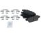 06-12 Fusion, Hybrid;07-12 MKZ; 06 Zephyr; 06-12 6; 06-11 Milan Frt &Rr METALLIC Brake Pad/Rotor Kit