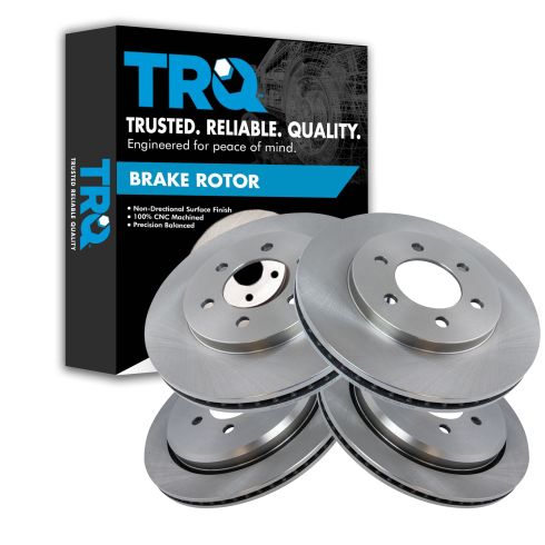 03-06 Ford Expedition, Lincoln Navigator Front & Rear Disc Brake Rotor Kit (Set of 4)