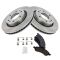 06-07 Ranier; 06-09 Trailblazer, Envoy; 07-08 Ascender 4.2L Front METALLIC Brake Pad & Rotor Kit