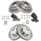 99 Sbru Impreza; 97-99 Legacy, Legacy Outbck Frnt & Rear Premium Posi Ceramic Brake Pad & Rotor Kit