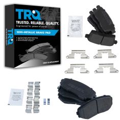 07-10 Edge, MKX; 07-12 CX7; 07-13 CX9 Front & Rear Semi-Metallic Disc Brake Pads Kit (Set of 4)