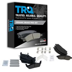 04-08 Ford F150; 06-08 Lincoln Mark LT Front & Rear Premium Posi Ceramic Disc Brake Pads Kit
