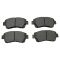 92-96 ES300; 95-97 Avalon; 92-01 Camry; 98-03 Sienna Fr Posi Ceramic Pads & E-Coated Rotor Set