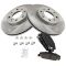 1990-00 Honda Civic CRX Del Sol Ceramic Brake Pad & Rotor Kit Front