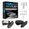 10-14 Equinox; 10-14 Terrain Front & Rear Ceramic Brake Pad Set