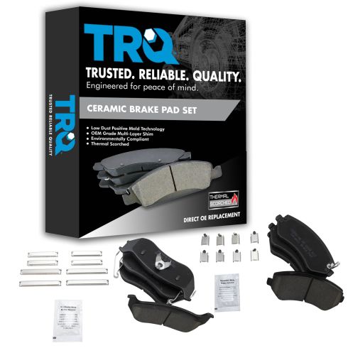 03-07 Jeep Liberty Front & Rear Ceramic Brake Pad Set