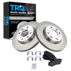 04-05 Sonata; 03-06 Optima Front Ceramic Pad & Rotor Set
