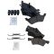 01-07 Town & Country, Caravan, Grand Caravan Front & Rear Ceramic Brake Pad Kit