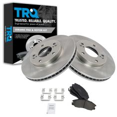 01-03 Hyundai XG300, XG350 Front Brake Rotor & Psi Ceramic Brake Pad Kit