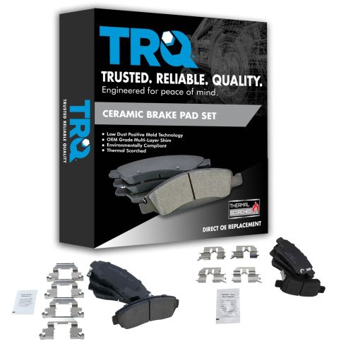 05-10 Honda Odyssey Front & Rear Ceramic Brake Pad Kit