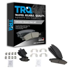 05-07 Five Hundred, Freestyle; 08-09 Taurus, Taurus X Front & Rear Brake Pad Set