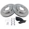 2009 Ford F150 Front Metallic Brake Pad & Rotor Kit