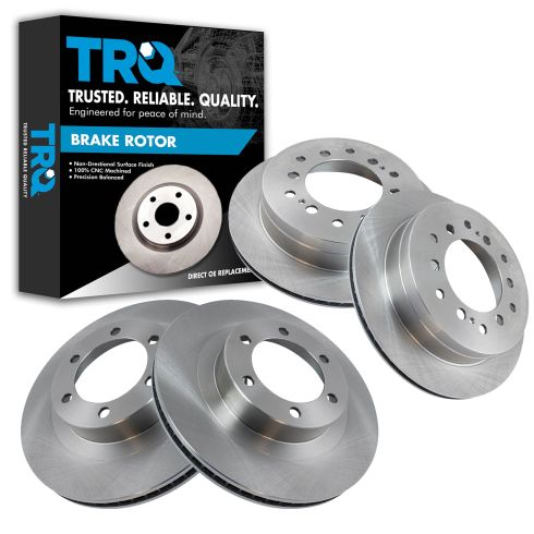 03-09 Toyota 4Runner Sport, Limited; 03-09 Lexus GX470 Front & Rear Brake Rotor Kit