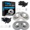 05-12 Mazda 3 2.3 2.5 Front & Rear Metallic Pad & Rotor Set