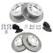 05-07 Avalon; 05-06 Camry; 04-08 Solara Front Premium Posi Ceramic Pad & Rotor Kit