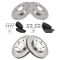 08-14 Scion xB Front & Rear Ceramic Brake Pads & Rotor Kit