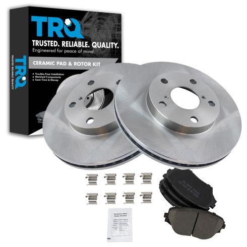 01-05 Toyota Rav4 Front Premium Posi Ceramic Pad & Rotor Kit