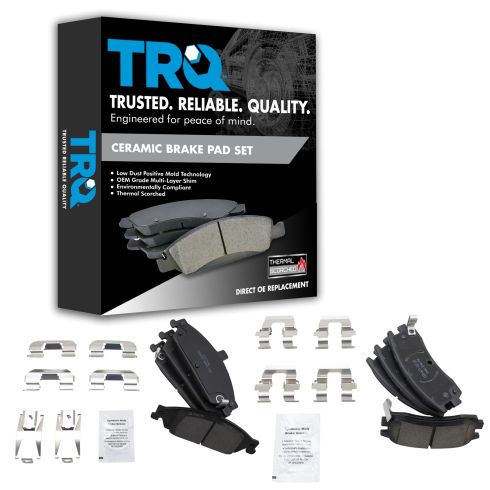 99-05 Grand Am Alero Front & Rear Ceramic Brake Pad Set