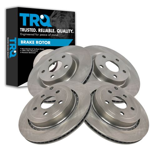 08-09 Pontiac G8 GT Front & Rear Brake Rotor Kit