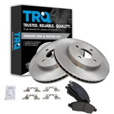 12-16 Versa 14-16 Versa Note Front Premoium Posi Ceramic Brake Pads & Rotor kit