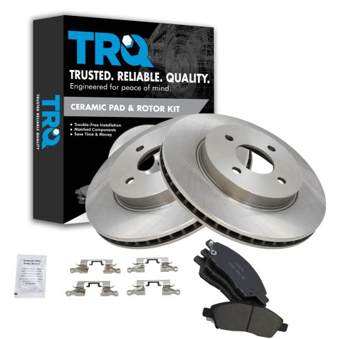 12-16 Versa 14-16 Versa Note Front Premoium Posi Ceramic Brake Pads & Rotor kit